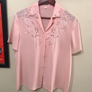 Vintage Embroidered Blouse